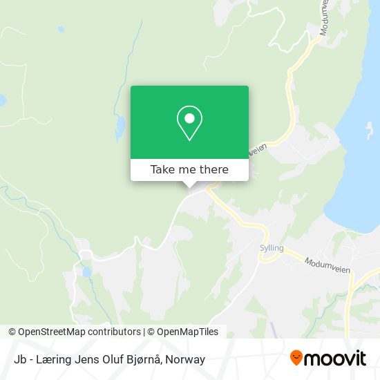 Jb - Læring Jens Oluf Bjørnå map