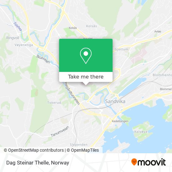 Dag Steinar Thelle map