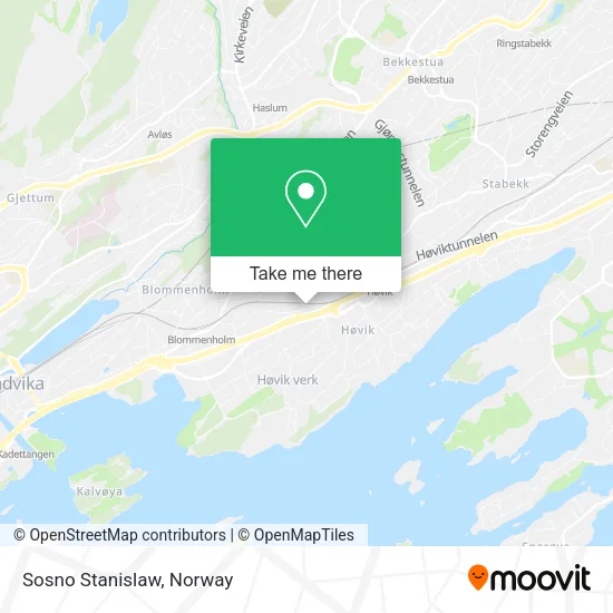 Sosno Stanislaw map