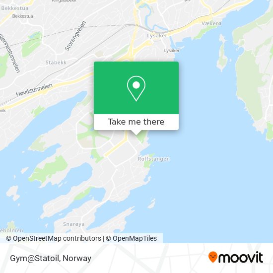 Gym@Statoil map