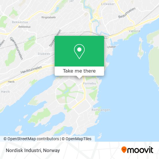 Nordisk Industri map