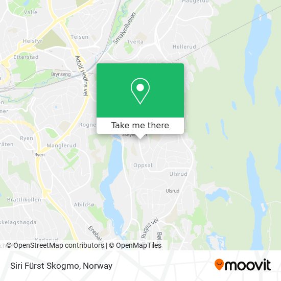 Siri Fürst Skogmo map