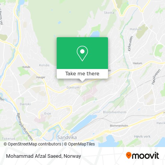 Mohammad Afzal Saeed map