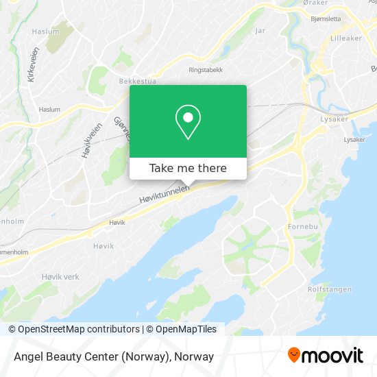 Angel Beauty Center (Norway) map