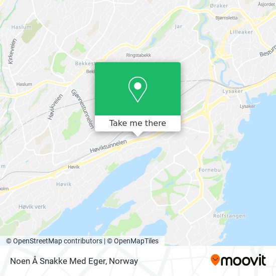 Noen Å Snakke Med Eger map