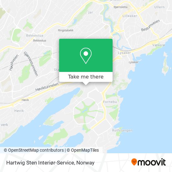 Hartwig Sten Interiør-Service map