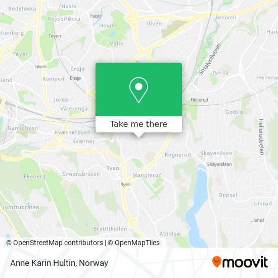 Anne Karin Hultin map