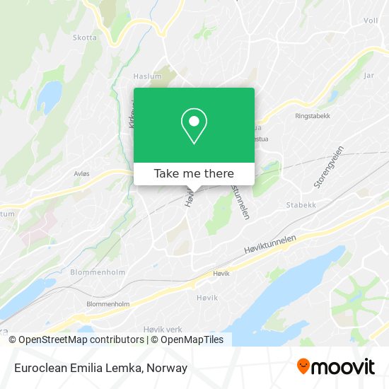 Euroclean Emilia Lemka map