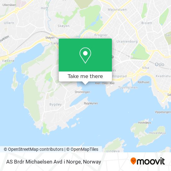 AS Brdr Michaelsen Avd i Norge map