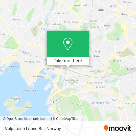 Valparaiso Latino Bar map