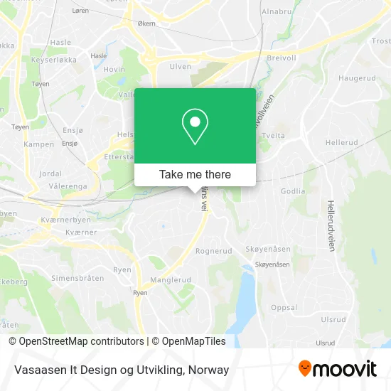 Vasaasen It Design og Utvikling map