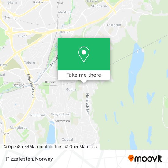 Pizzafesten map