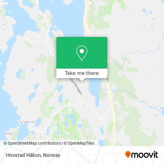 Hovstad Håkon map
