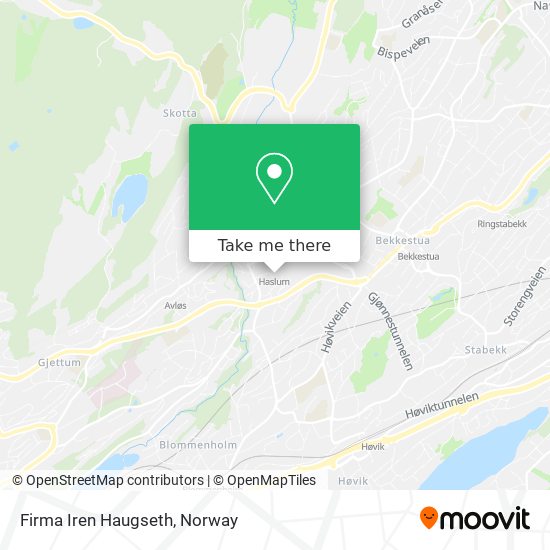 Firma Iren Haugseth map