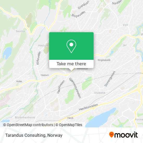 Tarandus Consulting map