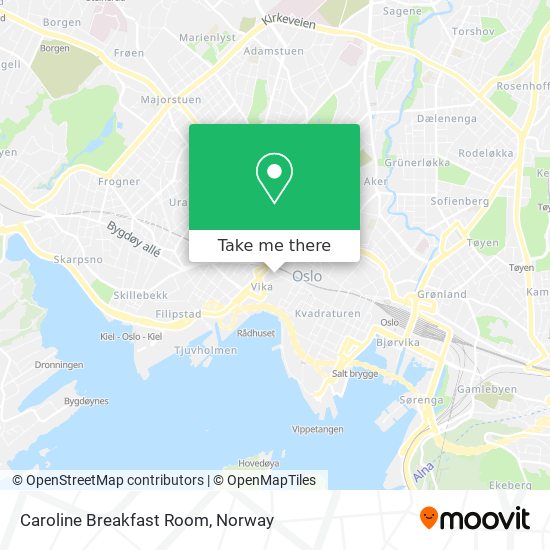 Caroline Breakfast Room map