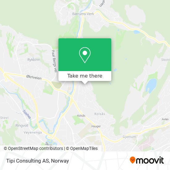 Tipi Consulting AS map