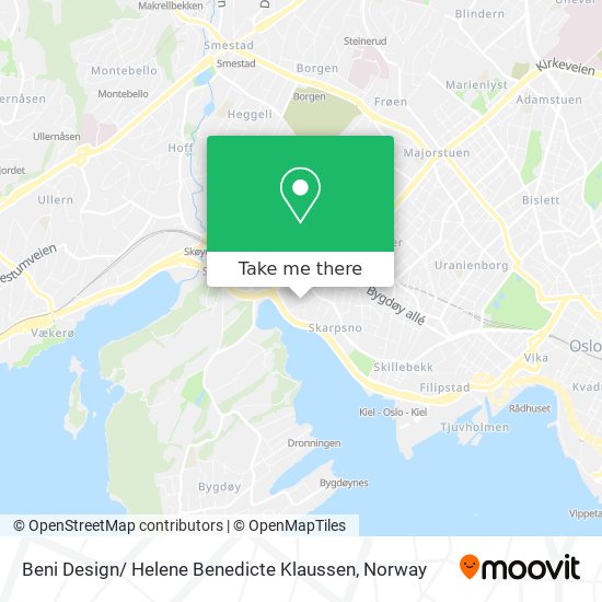 Beni Design/ Helene Benedicte Klaussen map