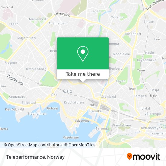 Teleperformance map