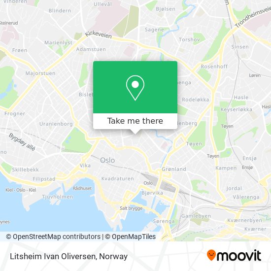 Litsheim Ivan Oliversen map