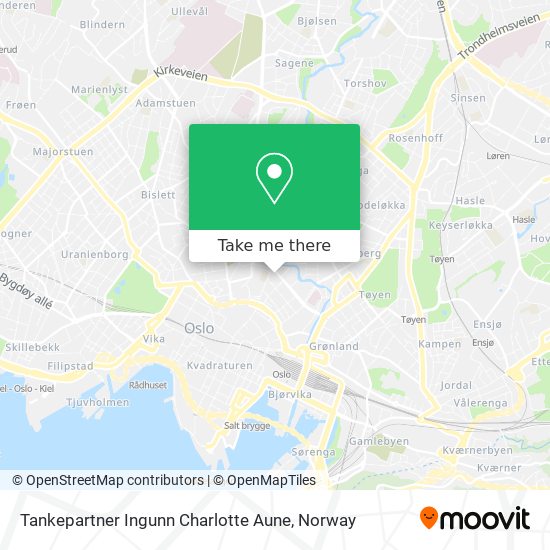 Tankepartner Ingunn Charlotte Aune map