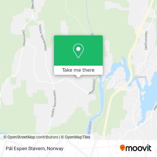 Pål Espen Støvern map