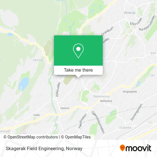 Skagerak Field Engineering map