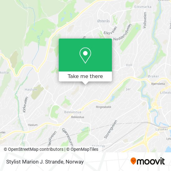 Stylist Marion J. Strande map