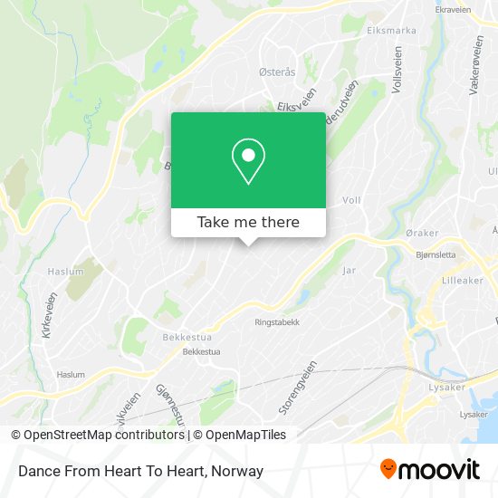 Dance From Heart To Heart map