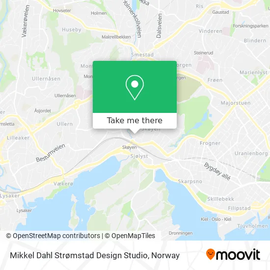 Mikkel Dahl Strømstad Design Studio map