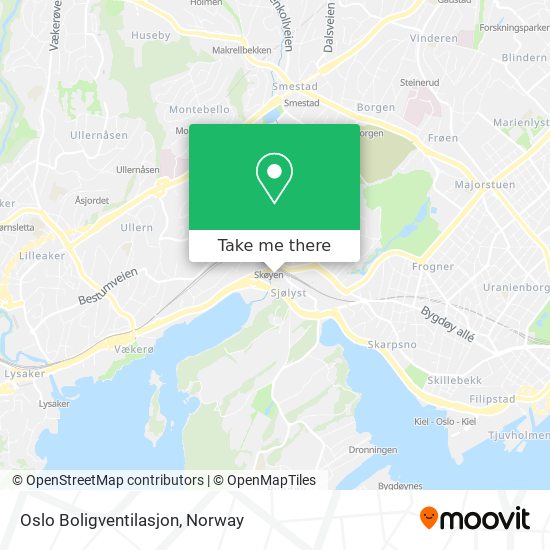 Oslo Boligventilasjon map