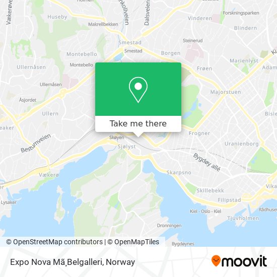 Expo Nova Mã¸Belgalleri map