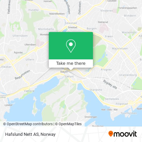 Hafslund Nett AS map
