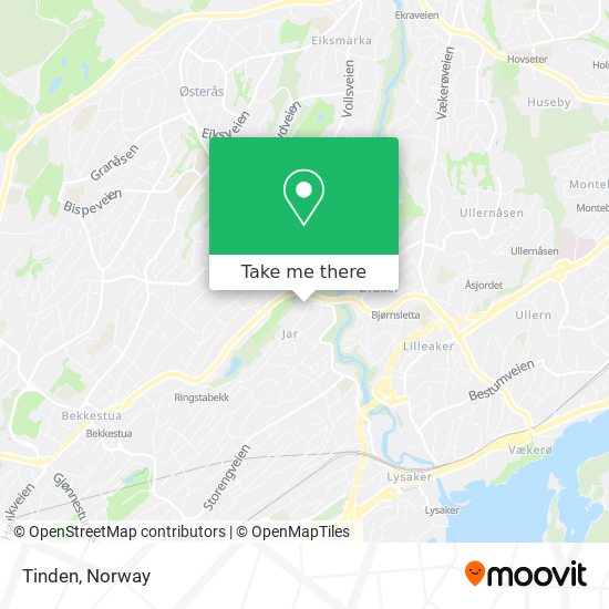 Tinden map