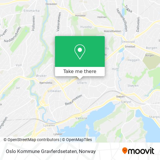 Oslo Kommune Gravferdsetaten map