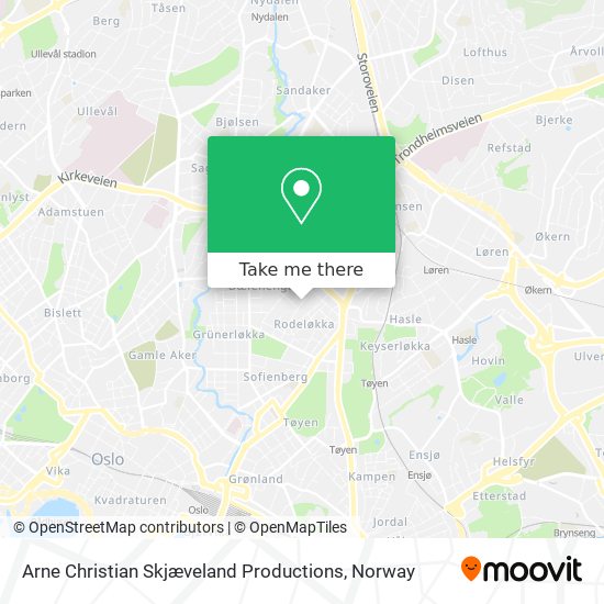 Arne Christian Skjæveland Productions map