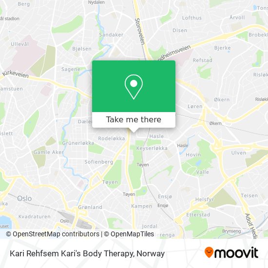 Kari Rehfsem Kari's Body Therapy map