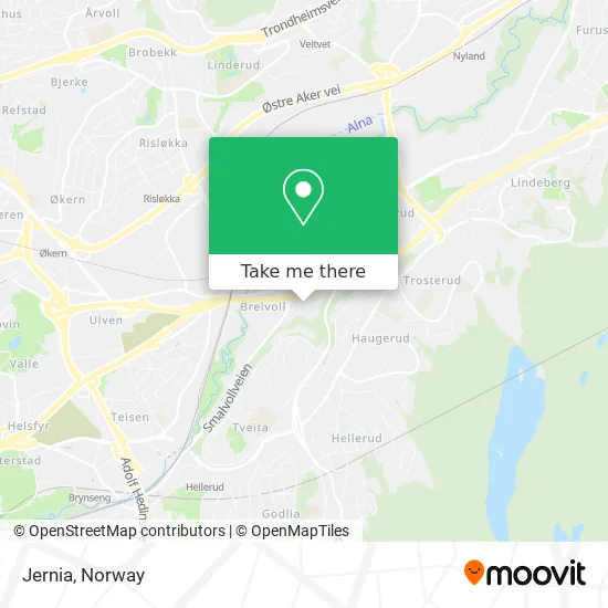 Jernia map