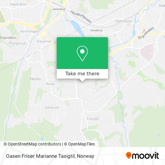 Oasen Frisør Marianne Tasigtil map