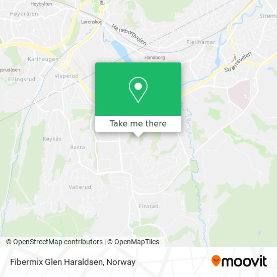 Fibermix Glen Haraldsen map
