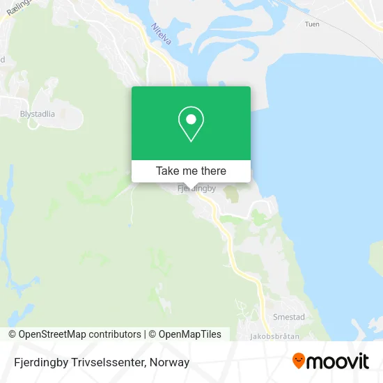 Fjerdingby Trivselssenter map