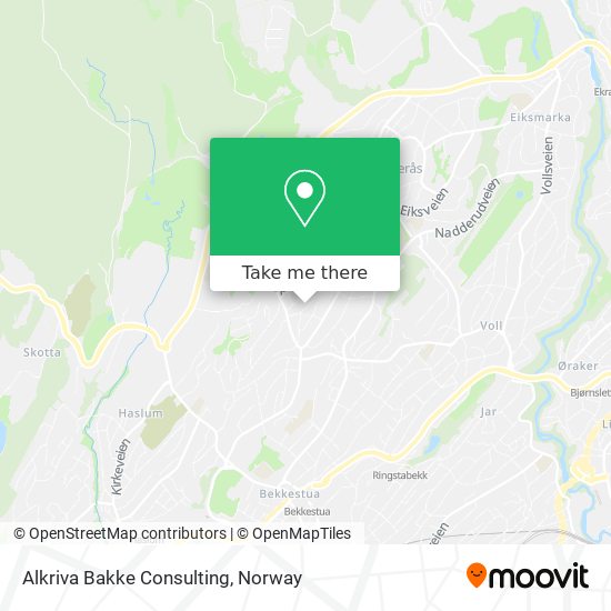 Alkriva Bakke Consulting map