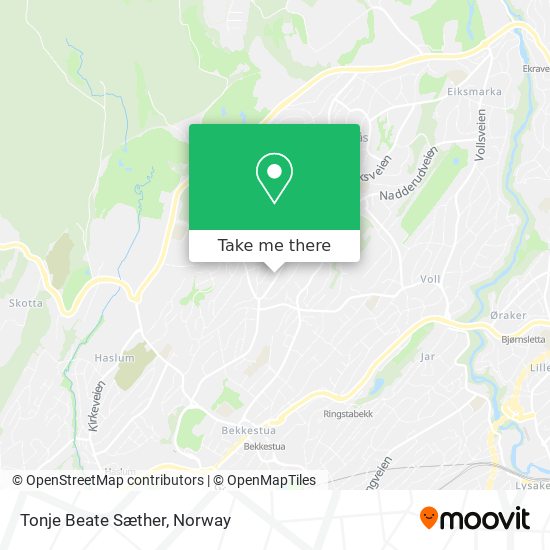 Tonje Beate Sæther map
