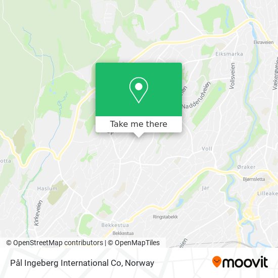 Pål Ingeberg International Co map