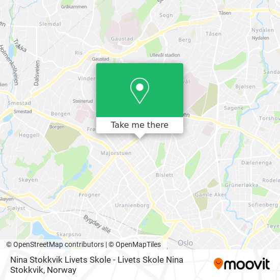 Nina Stokkvik Livets Skole - Livets Skole Nina Stokkvik map