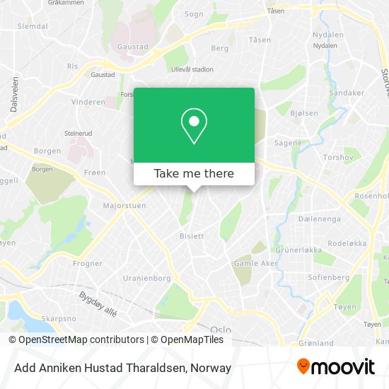 Add Anniken Hustad Tharaldsen map