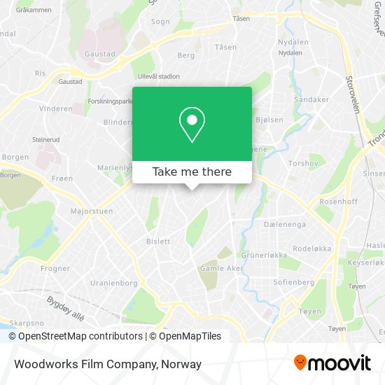 Woodworks Film Company map