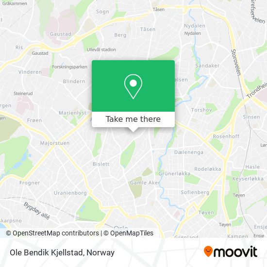 Ole Bendik Kjellstad map