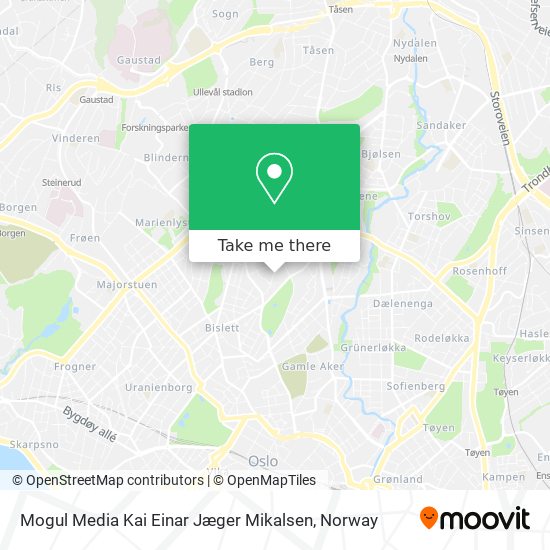 Mogul Media Kai Einar Jæger Mikalsen map