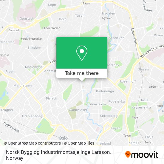 Norsk Bygg og Industrimontasje Inge Larsson map